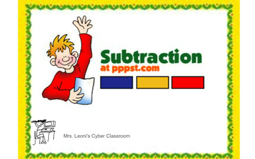 Subtraction Poem