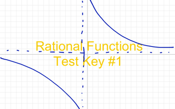 Rational Functions Test