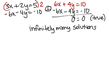 Solve A System Of Linear Equations By Elimination