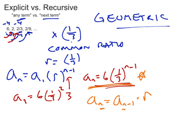 Explicit vs Recusive