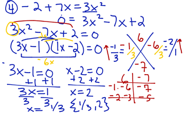 Solving Quadratic Equations