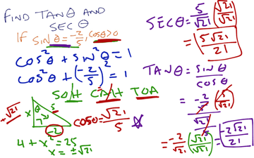 Finding A Trig Identity From A Given Identity