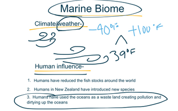 Marine Biome | Educreations